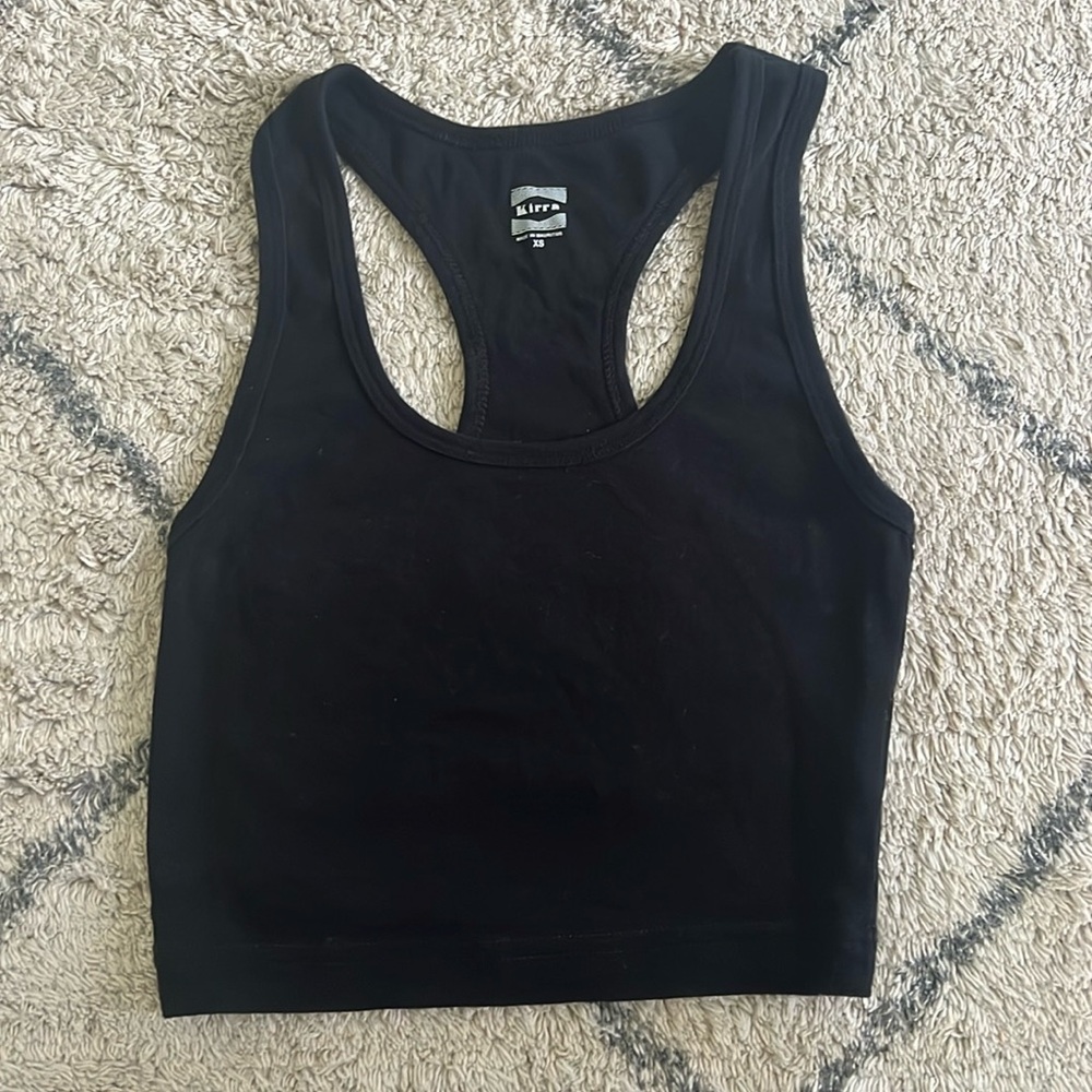 Black Crop Top